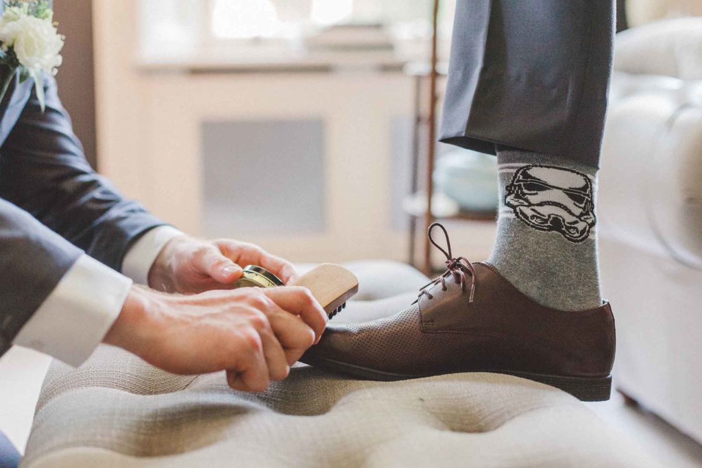 star wars socks for groom style inspiration