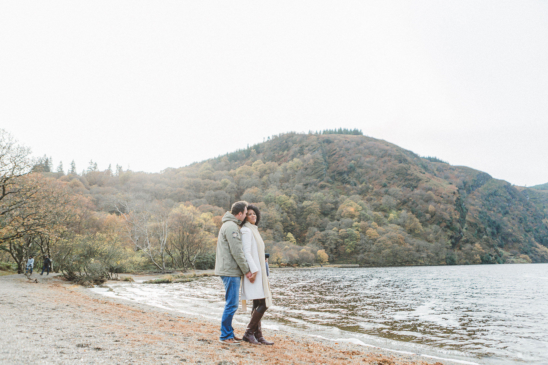 Glendalough engagement session captured by award winning wedding photographers Wonder & Magic