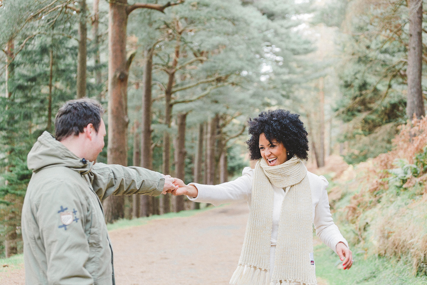 Glendalough engagement session captured by award winning wedding photographers Wonder & Magic