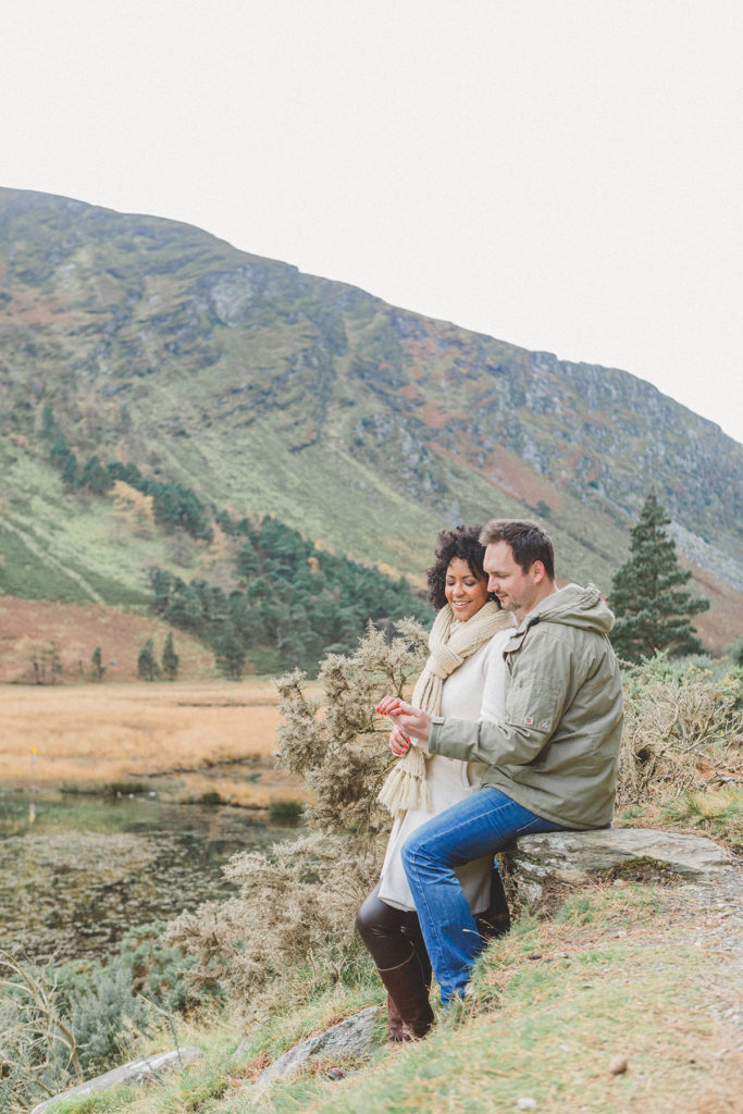 Glendalough engagement session captured by award winning wedding photographers Wonder & Magic