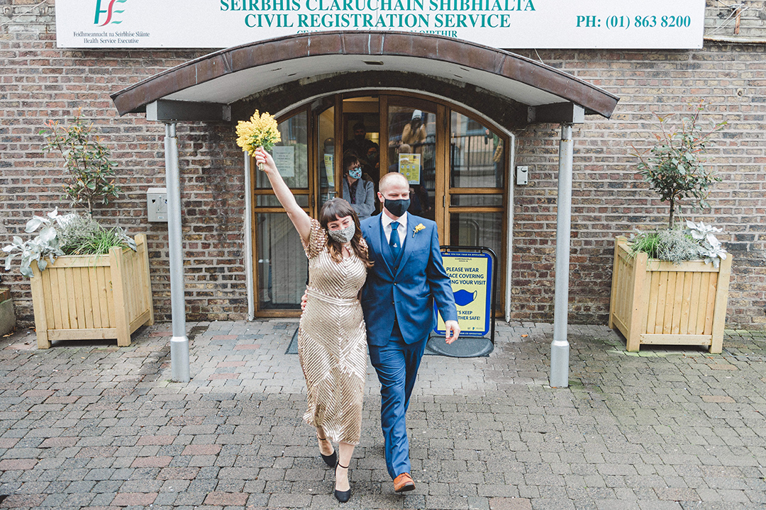 Dublin Registry Office Wedding